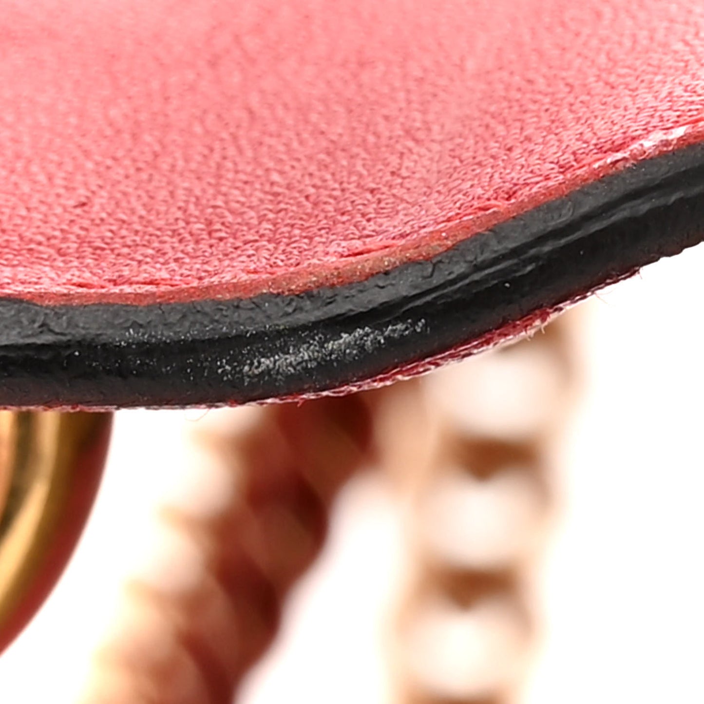 GG Supreme Monogram Calfskin Medium Padlock Shoulder Bag Beige Hibiscus Red New Rosette