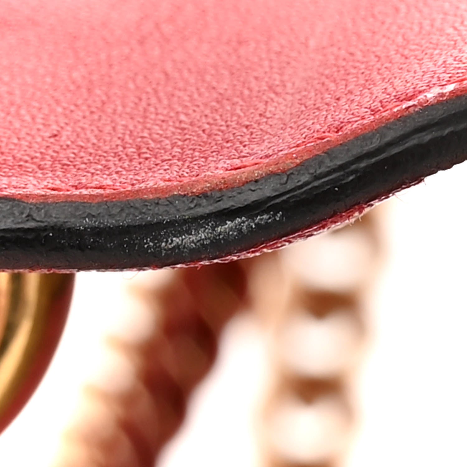 Gucci GG Supreme Monogram Calfskin Medium Padlock Shoulder Bag Beige Hibiscus Red New Rosette 12 of 16