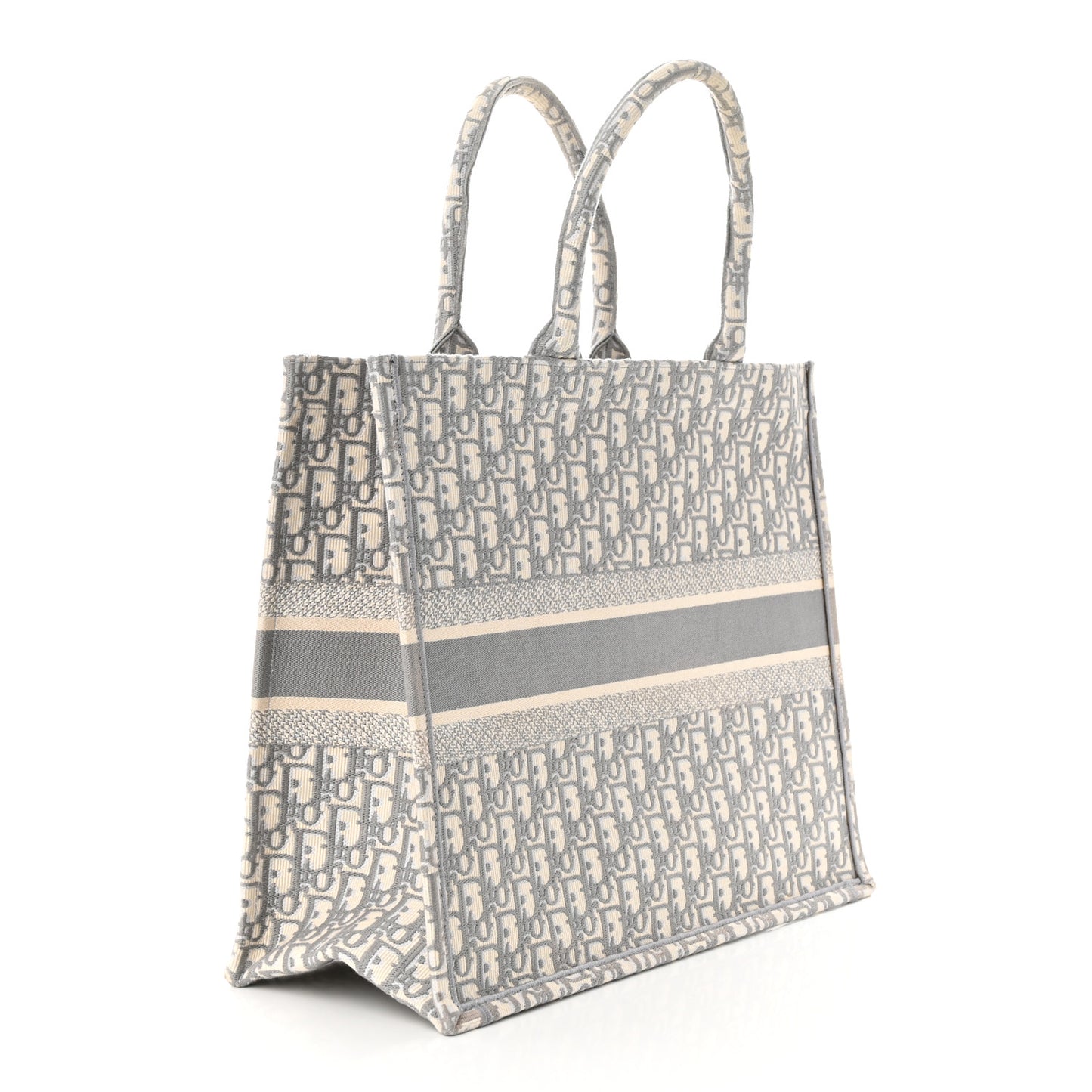 Oblique Large Book Tote Grey