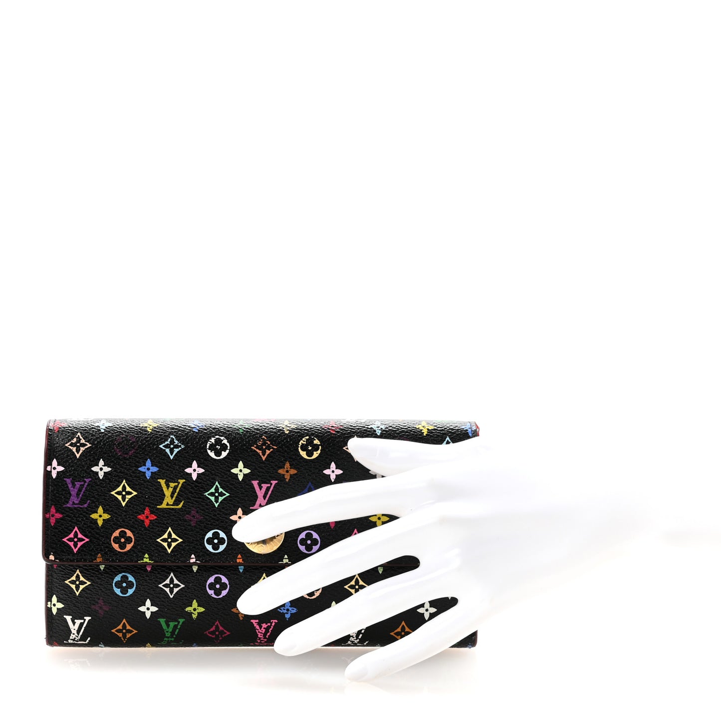 Monogram Multicolor Sarah Wallet Black Grenade