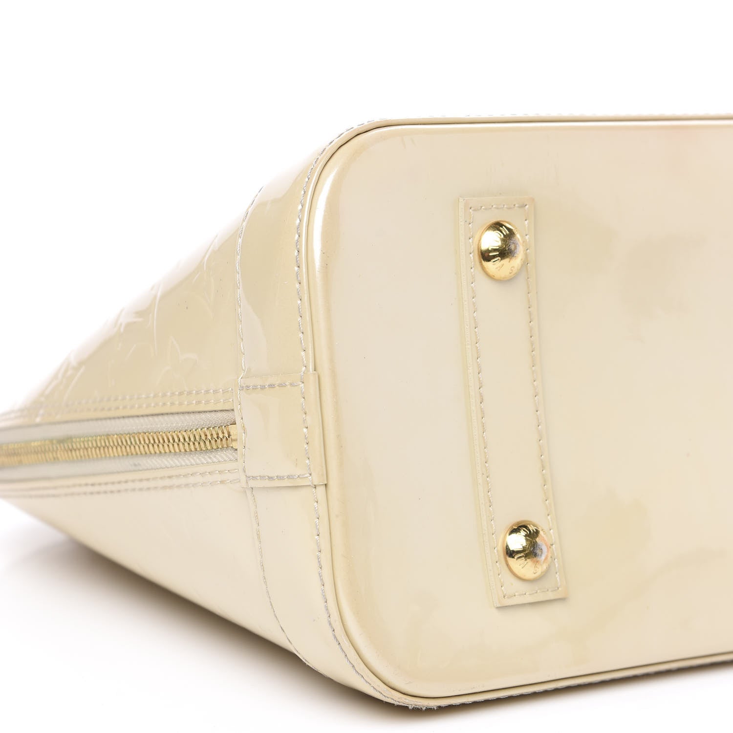 Louis Vuitton Vernis Alma PM Blanc Corail 7 of 15