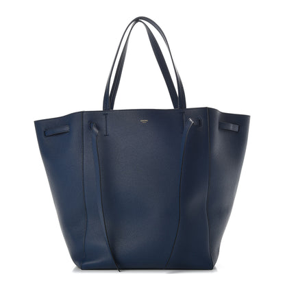 Celine Soft Grained Calfskin Medium Belt Cabas Phantom Deep Blue 1 of 8