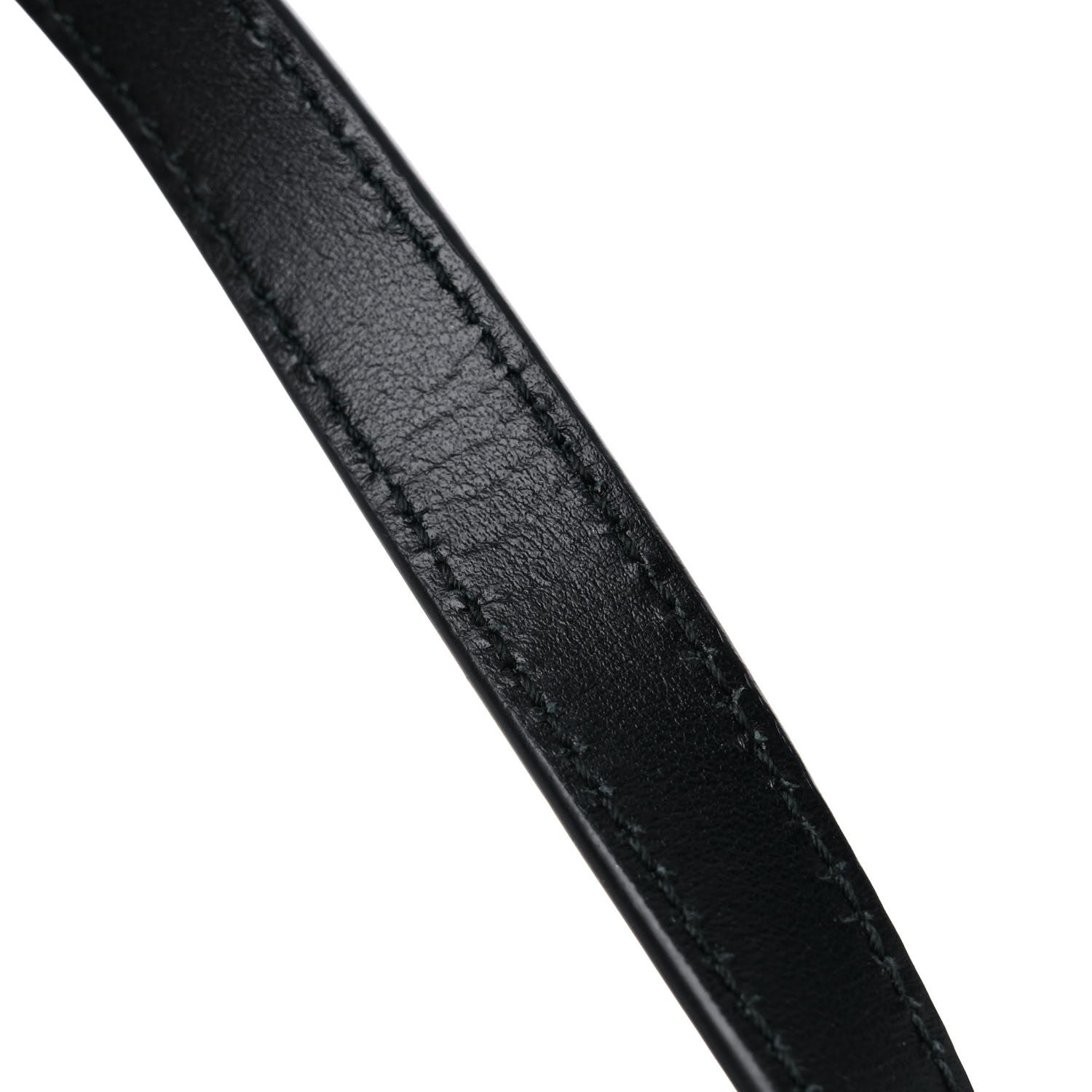 Gucci Calfskin Matelasse Mini GG Marmont Chain Shoulder Bag Black 13 of 17