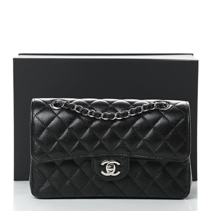 Chanel Caviar Quilted Small Double Flap Black 14 of 14