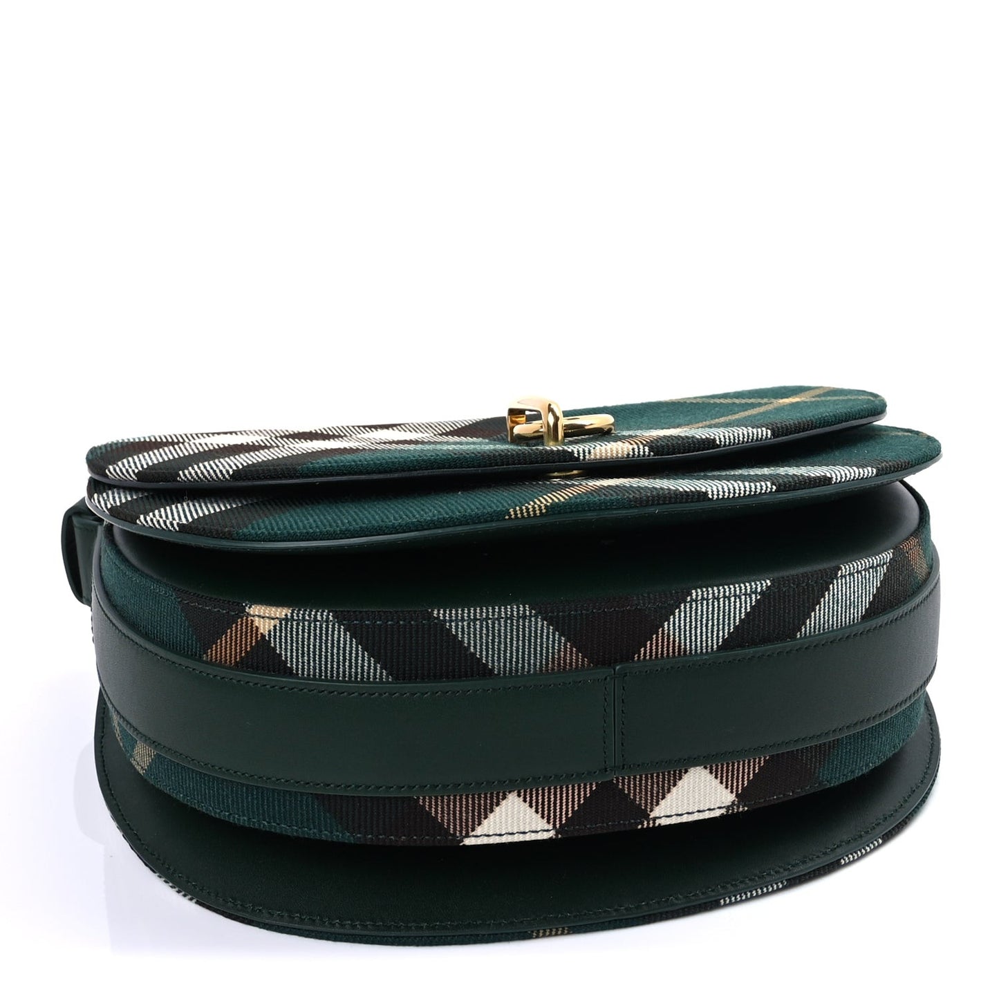 Jacquard Check Medium Rocking Horse Crossbody Ivy Ivy
