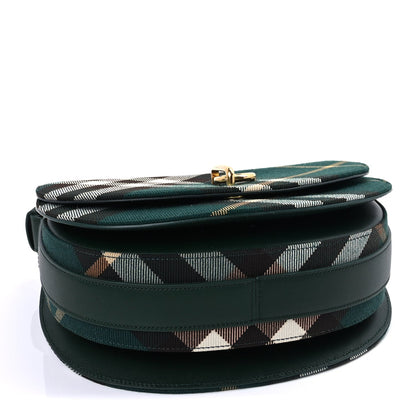 Burberry Jacquard Check Medium Rocking Horse Crossbody Ivy Ivy 2 of 8