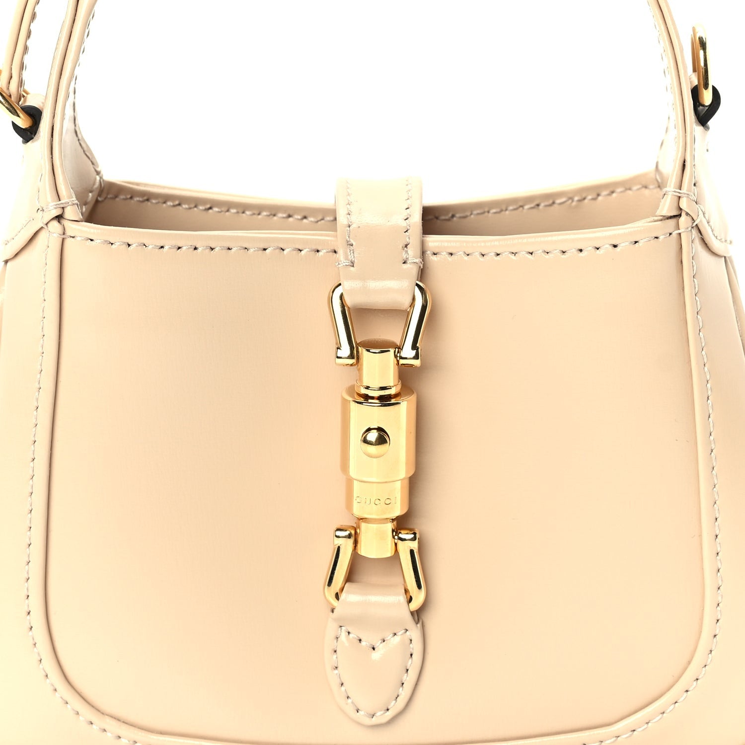 Gucci Boarded Dyana Lux Calfskin Nano Jackie 1961 Hobo  Beige 6 of 8