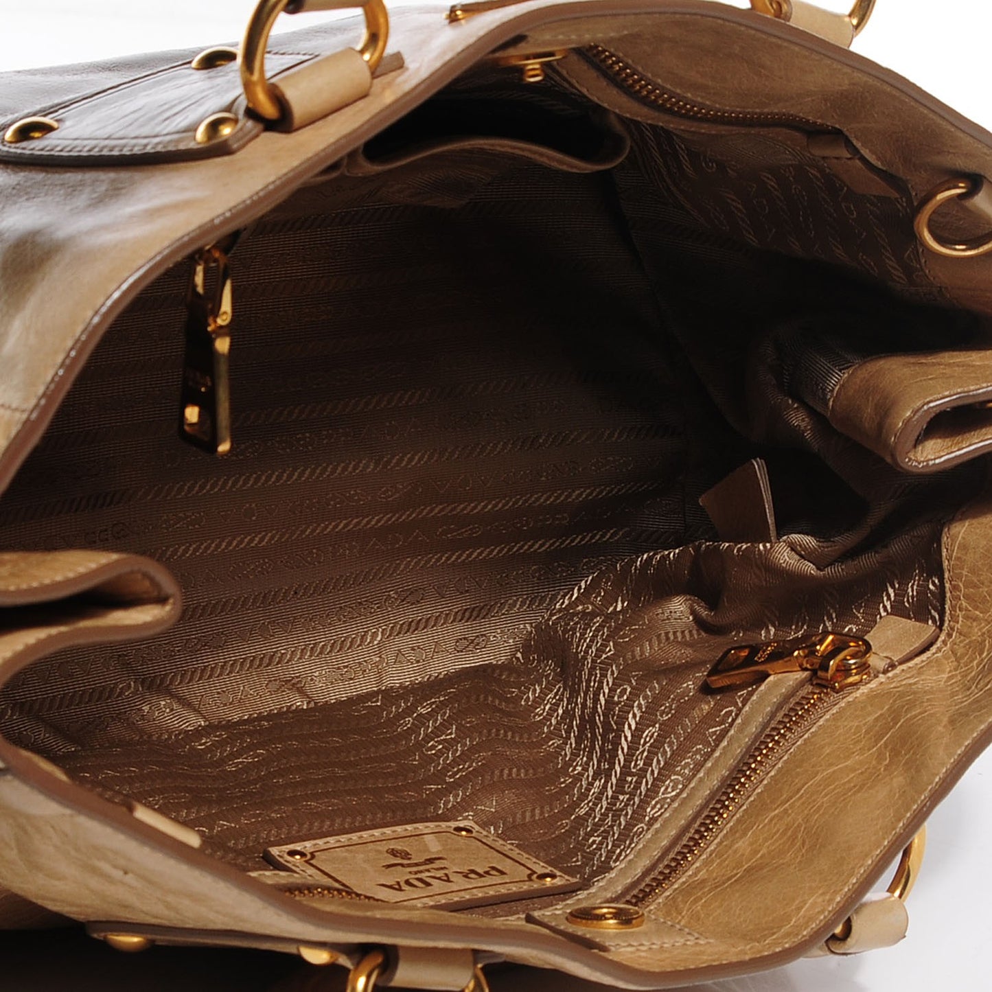 Glace Calf Tote Quarzo