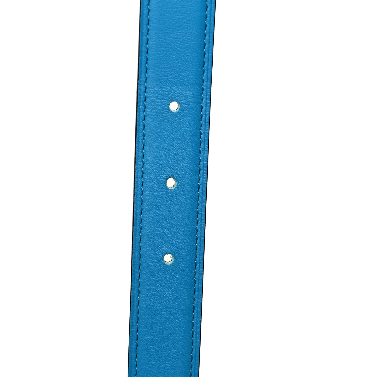 Swift Epsom 32mm Belt Strap 80 Bleu Frida Bleu Indigo