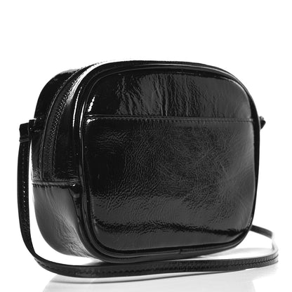 Saint Laurent Sequin Patent Monogram Blogger Bag Black 3 of 6