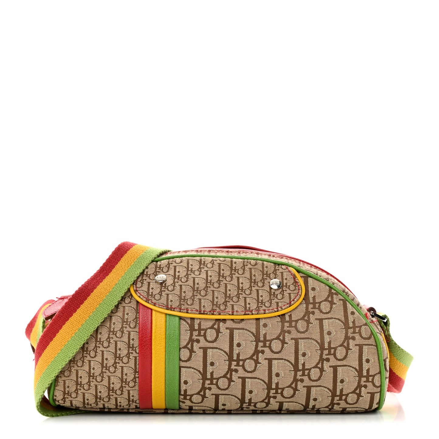 Monogram Rasta Shoulder Bag Beige