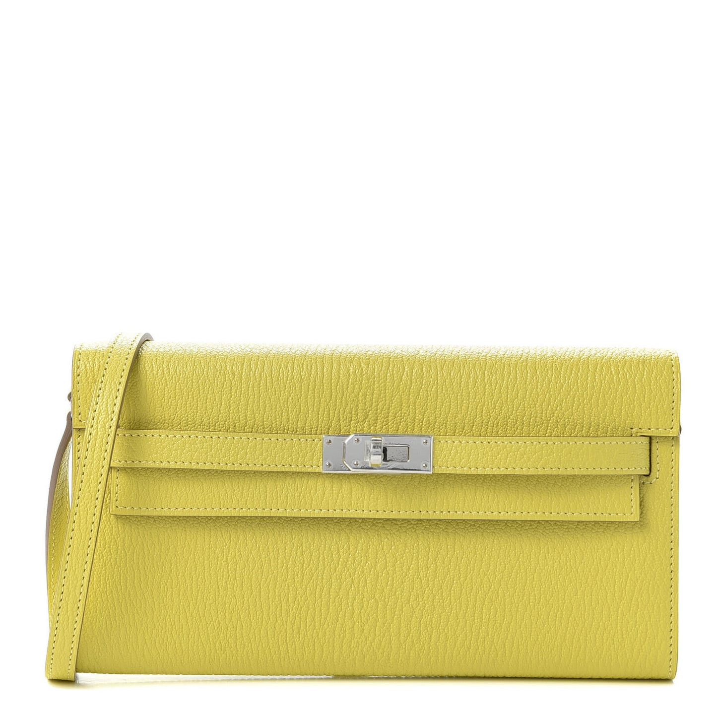 Chevre Mysore Kelly Wallet To Go Lime