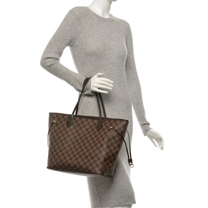 Louis Vuitton Damier Ebene Neverfull MM 2 of 7