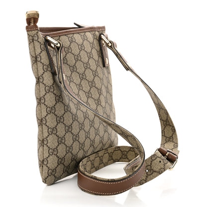 Gucci GG Plus Monogram Signature Web Loop Messenger Brown 3 of 10