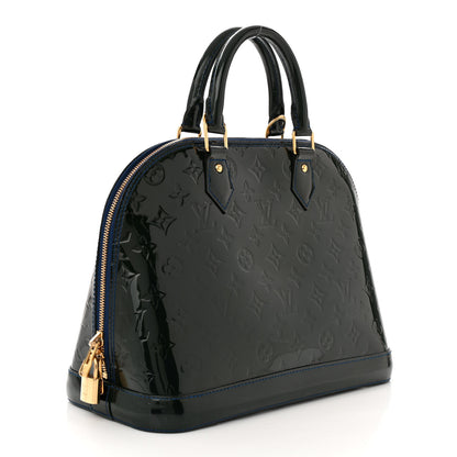 Louis Vuitton Vernis Alma PM Blue Infini 2 of 9