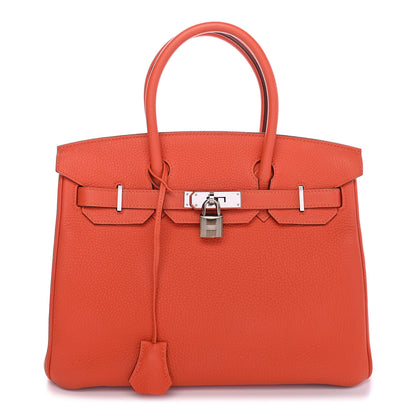 Hermes Togo Birkin 30 Feu 1 of 30