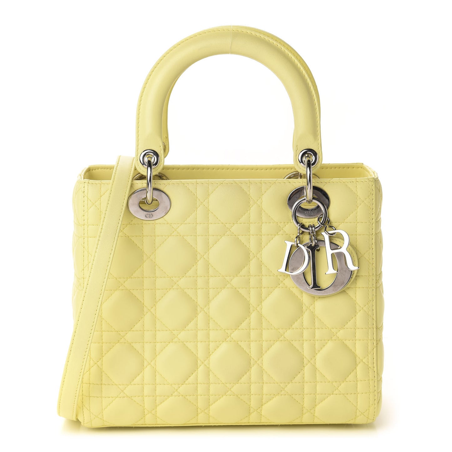Lambskin Cannage Medium Lady Dior