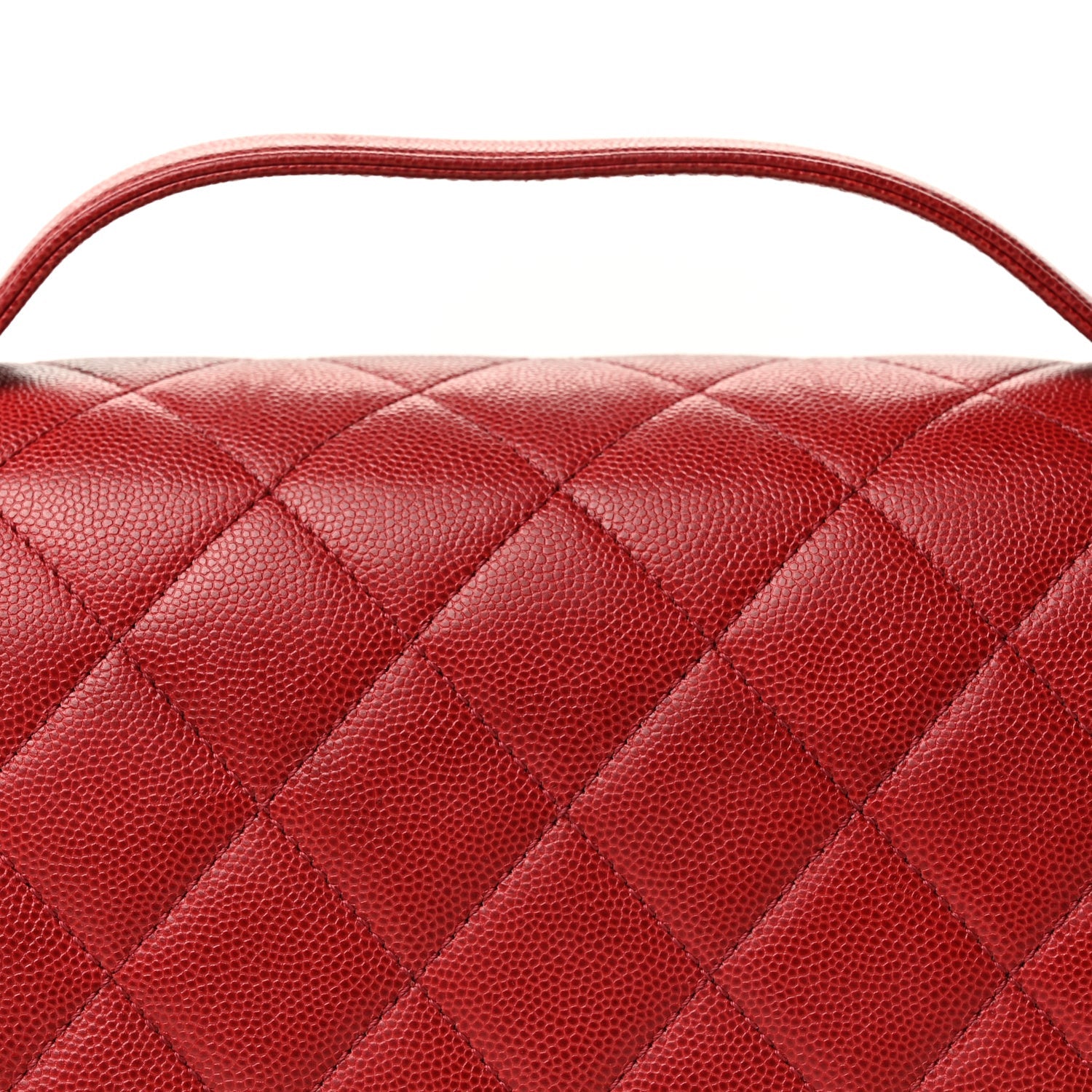 Chanel Caviar Quilted Large Business Affinity Flap  Red 7 of 9