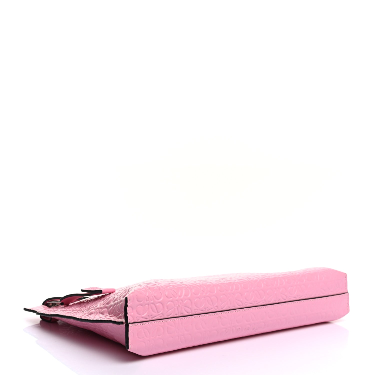 Loewe Calfskin Embossed Repeat T Pouch Pink 4 of 8