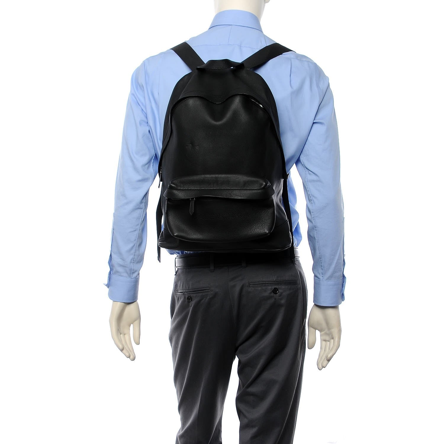Balenciaga Smooth Calfskin Backpack Black 2 of 7