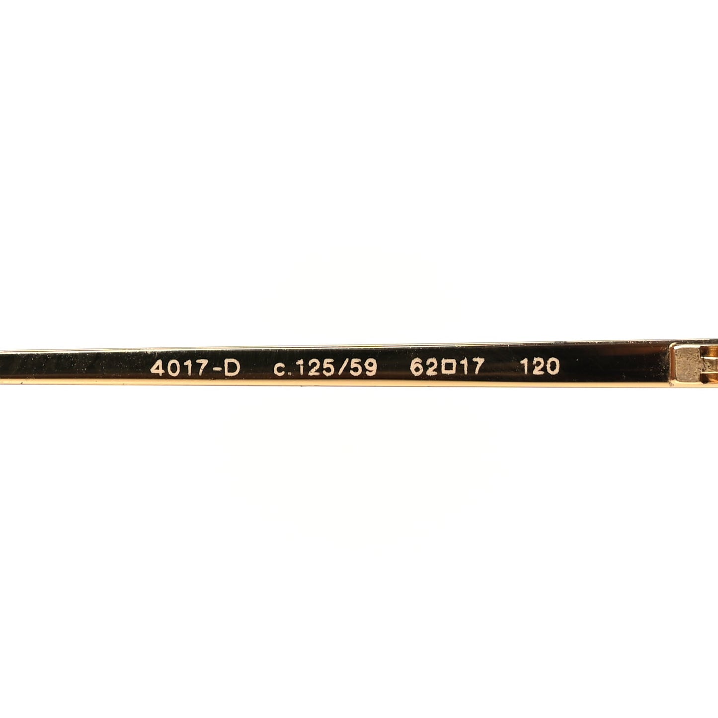 Metal Crystal CC Logo Sunglasses 4017-D Brown