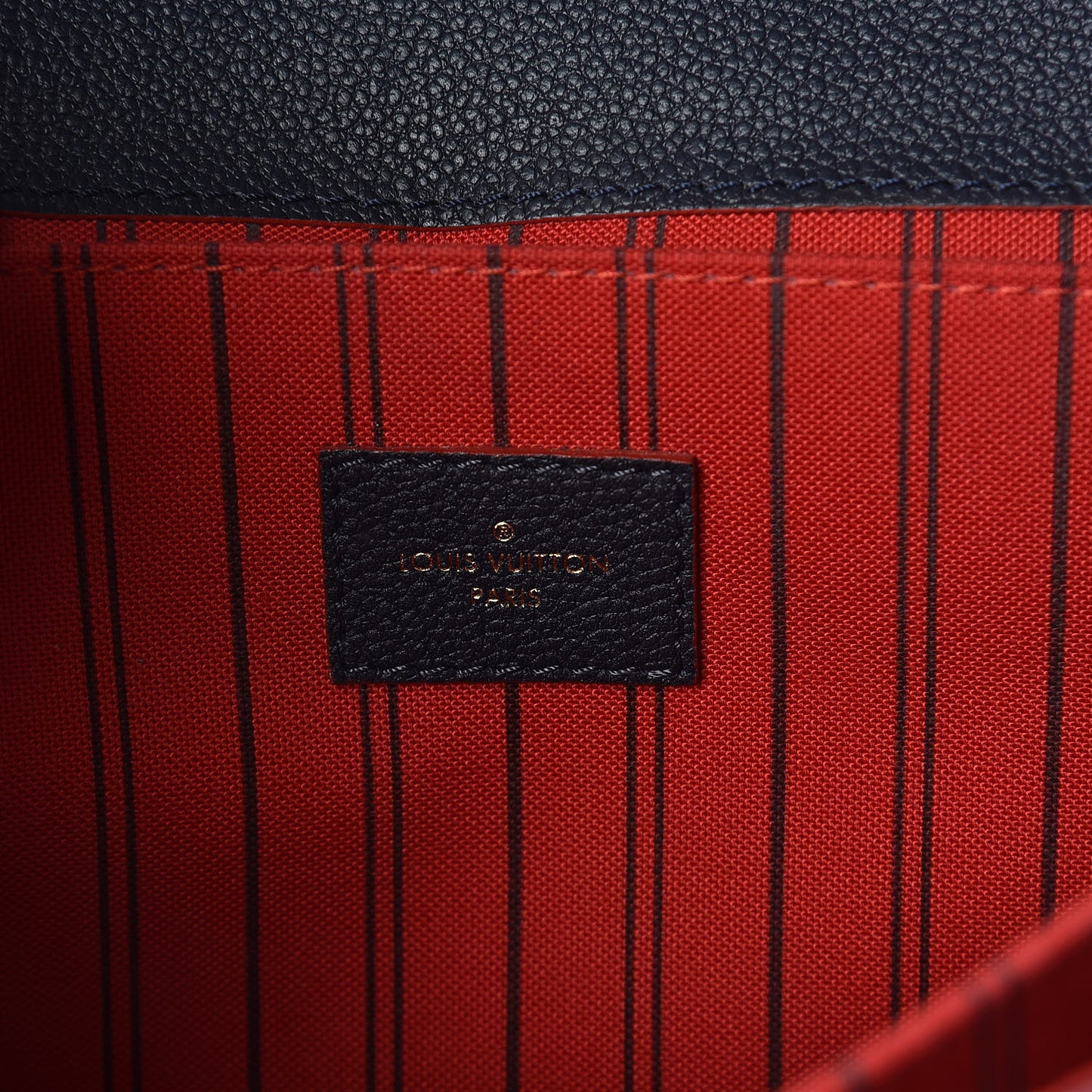 Empreinte Pochette Metis Marine Rouge