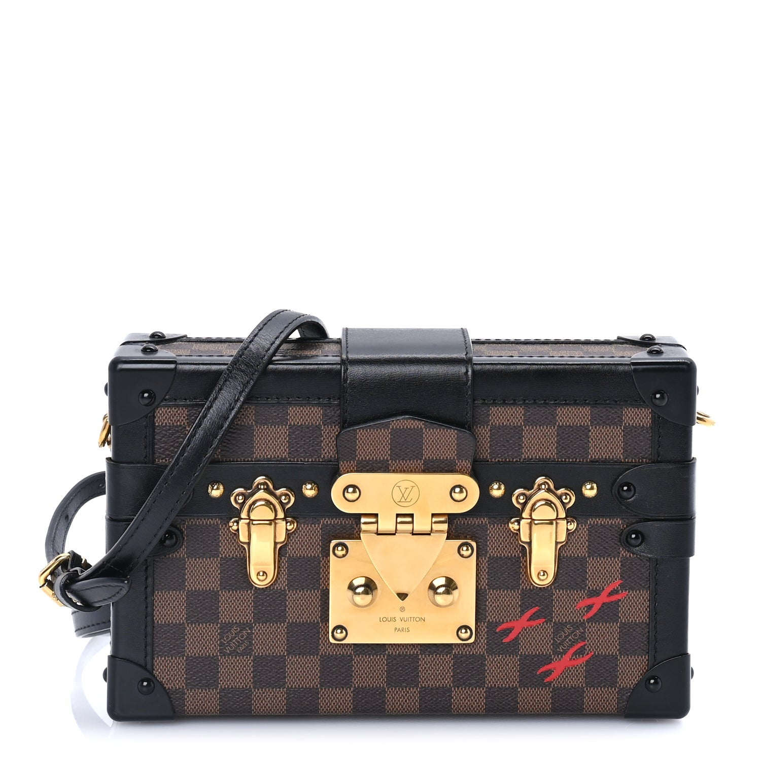 Louis Vuitton Monogram Petite Malle Black 1 of 7