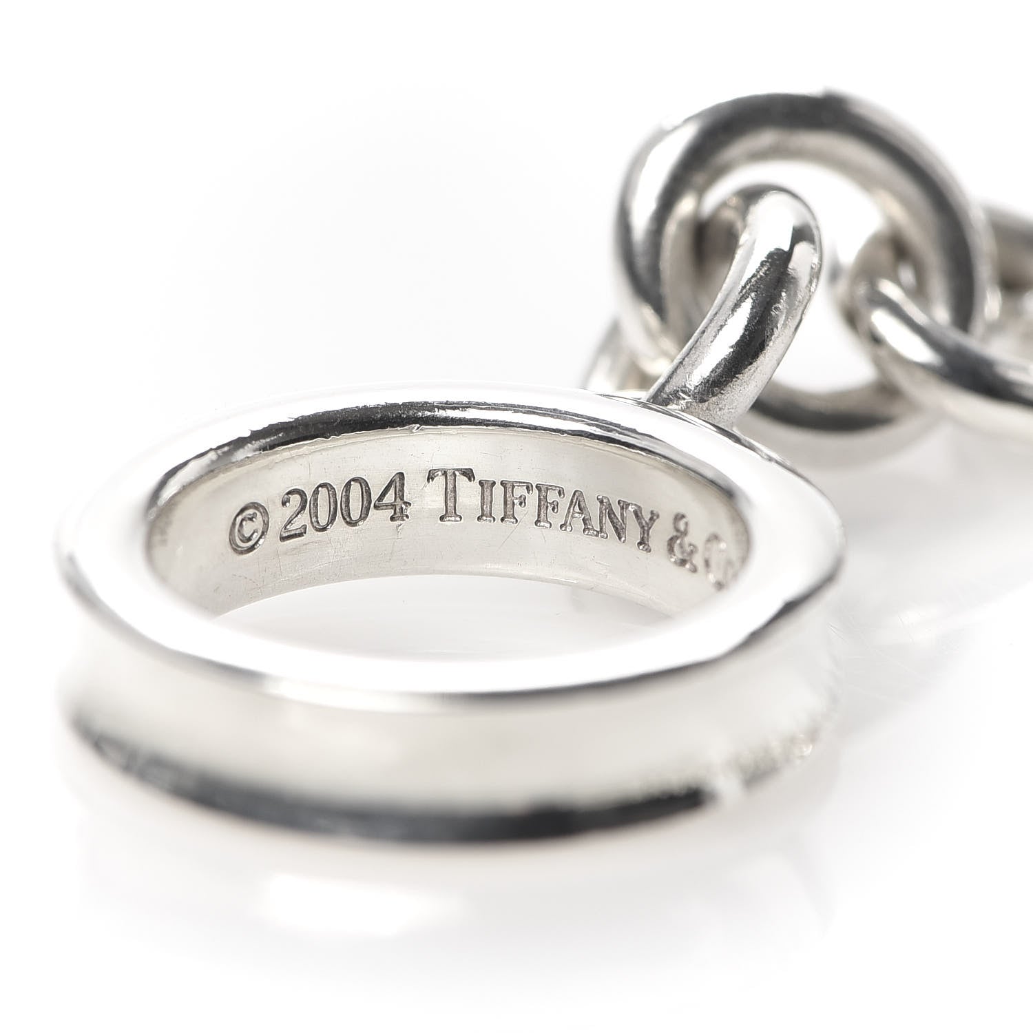 Tiffany Sterling Silver 1837 Toggle Bracelet 4 of 5