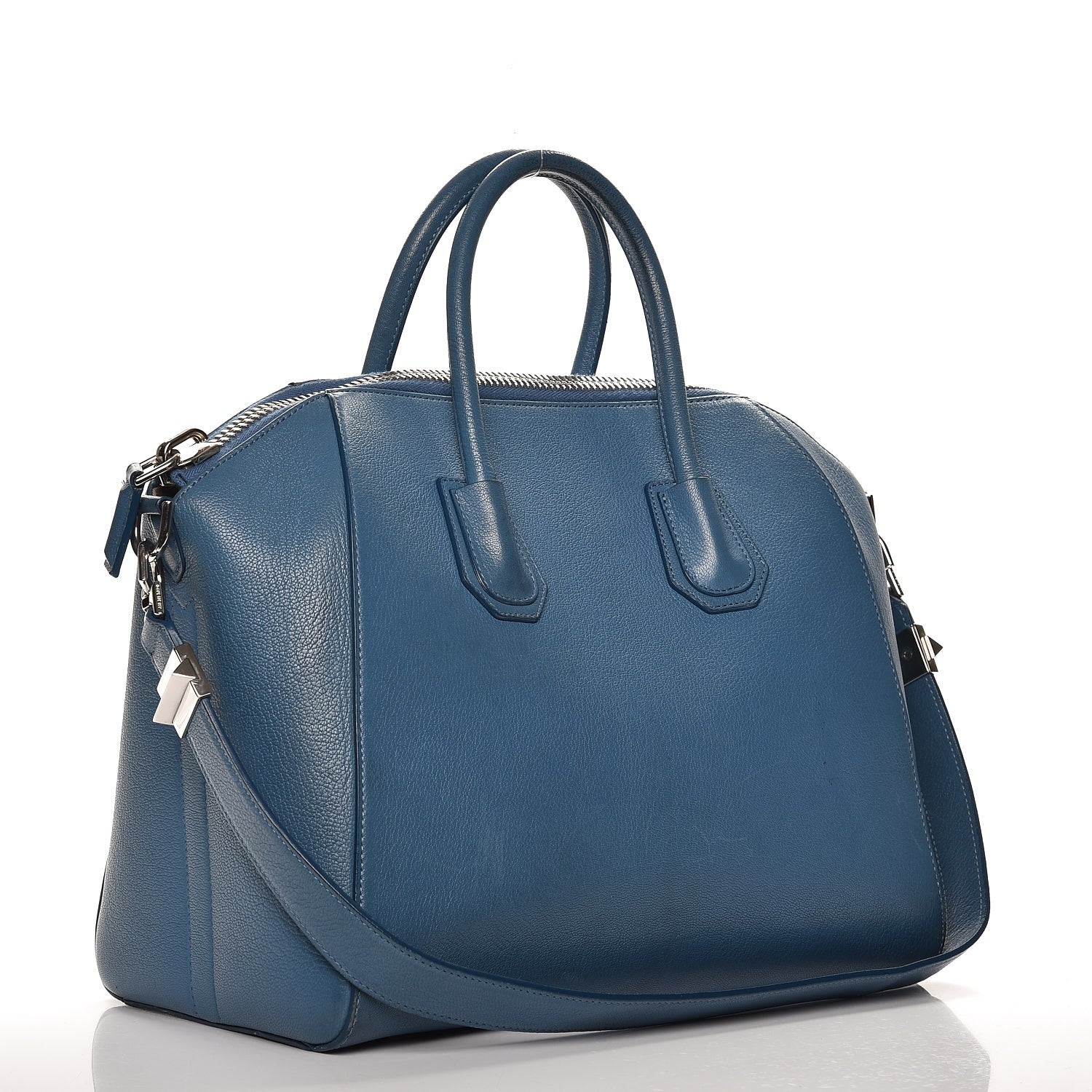 Givenchy Sugar Goatskin Medium Antigona Medium Blue 4 of 13