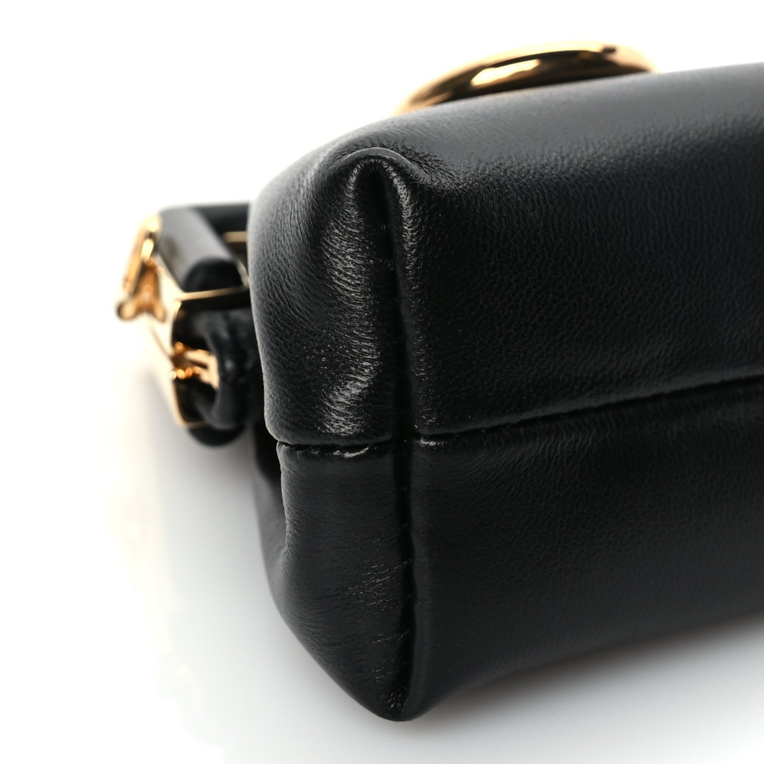 Fendi FENDI Shiny Nappa Nano  First Bag Charm Black 7 of 8