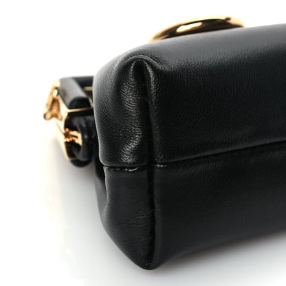 Fendi FENDI Shiny Nappa Nano  First Bag Charm Black 7 of 8