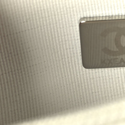 Chanel Caviar Quilted Boy Wallet On Chain WOC White 6 of 9