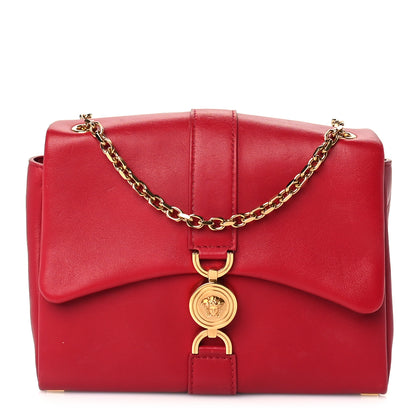 Versace Lambskin Kleio Shoulder Bag Lipstick Red 1 of 8