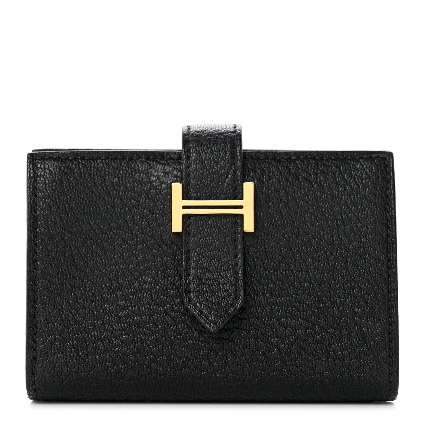 Chevre Mysore Mini Bearn Wallet Black