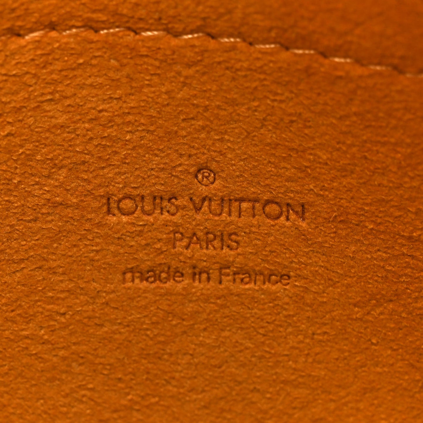 Monogram Denim Bum Bag Blue