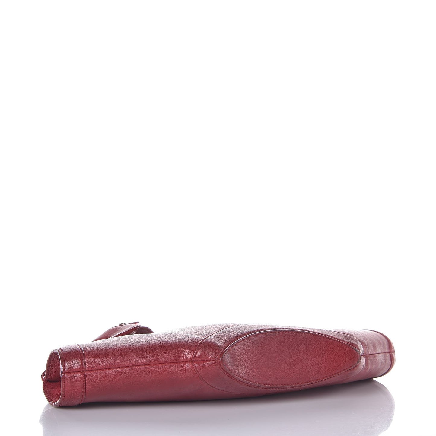 Calfskin De Manta Clutch Red