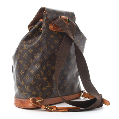 Louis Vuitton Monogram Montsouris GM Backpack 3 of 16
