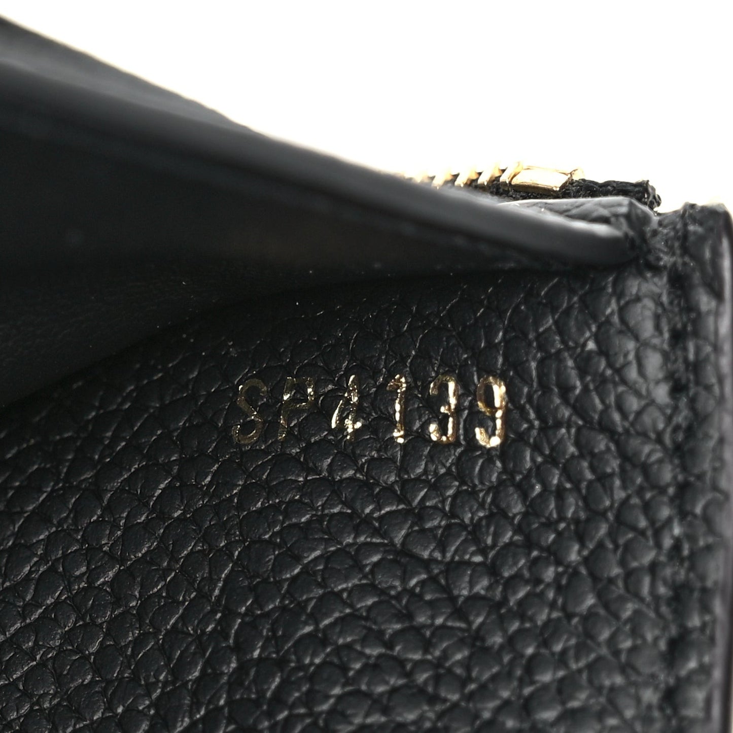 LOUIS VUITTON Monogram Pallas Compact Wallet NM Black