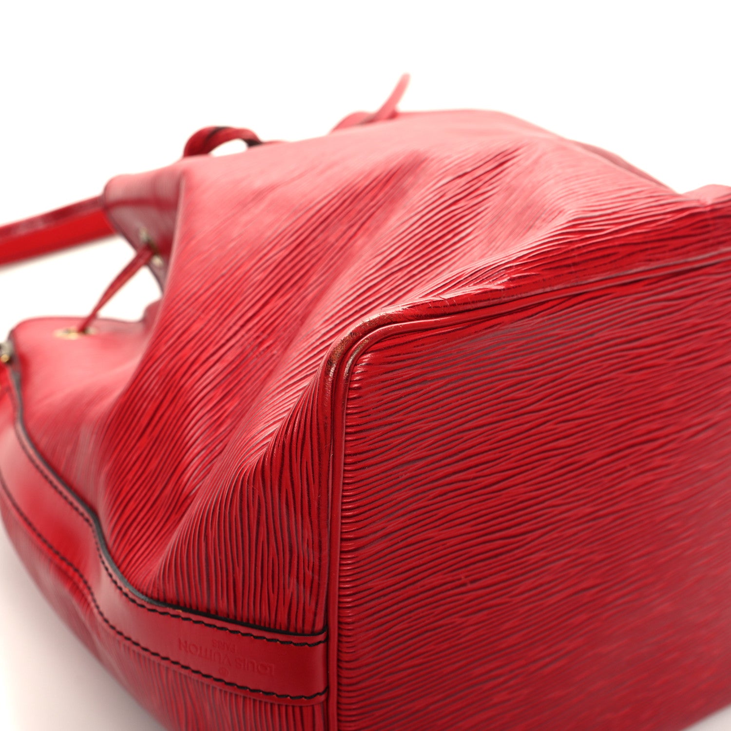 Louis Vuitton Epi Petit Noe Castillan Red 9 of 16