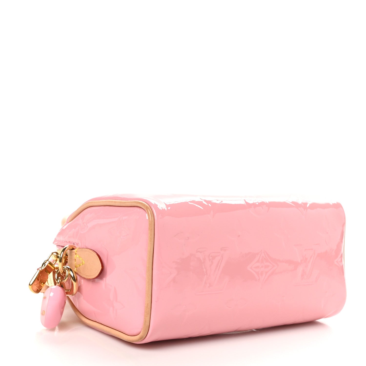 Louis Vuitton Vernis Monogram Nano Speedy Mochi Pink 4 of 10