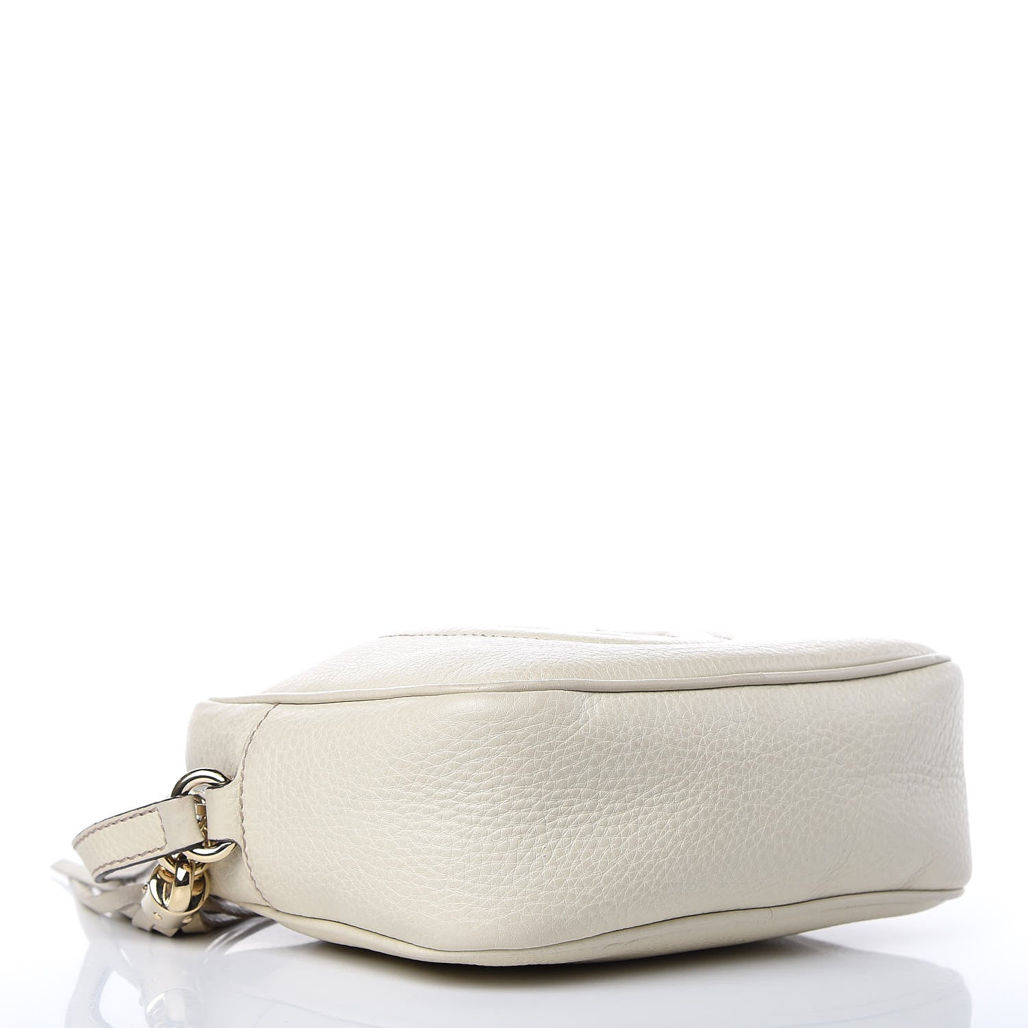 Gucci Pebbled Calfskin Small Soho Disco Bag Off White 4 of 12
