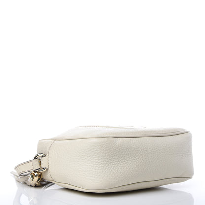 Gucci Pebbled Calfskin Small Soho Disco Bag Off White 4 of 12