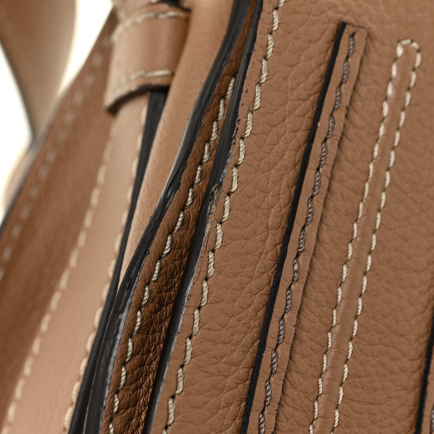 Chloe Calfskin Medium Marcie Round Crossbody Bag Nut 14 of 15