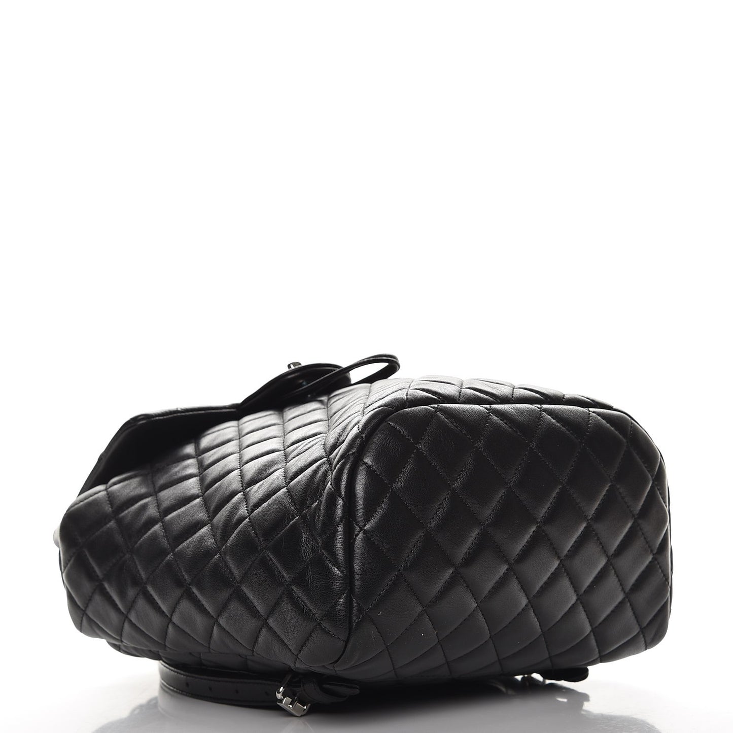 Lambskin Quilted Small Urban Spirit Backpack Black