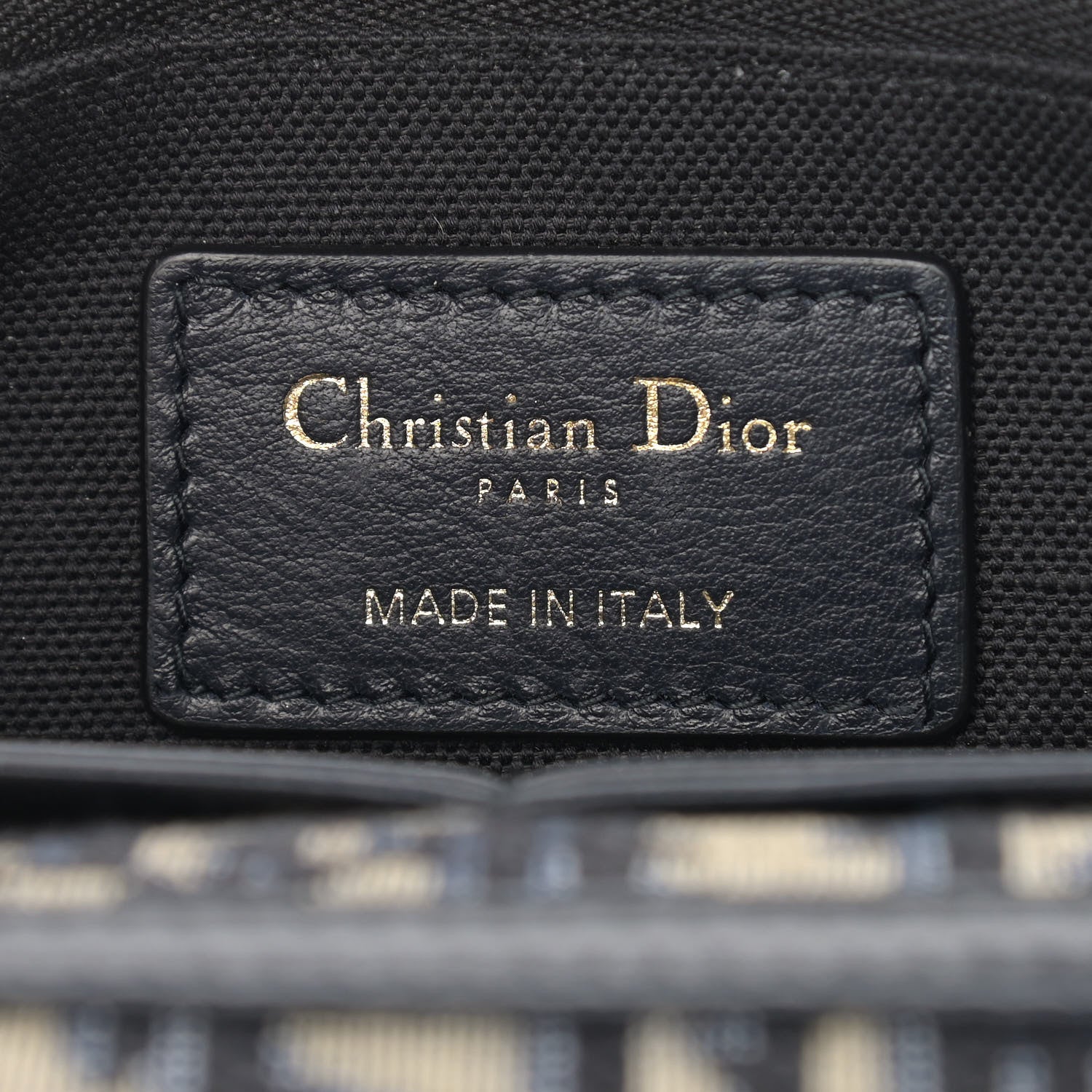 Christian Dior Oblique 30 Montaigne 2-In-1 Pouch Blue 9 of 10