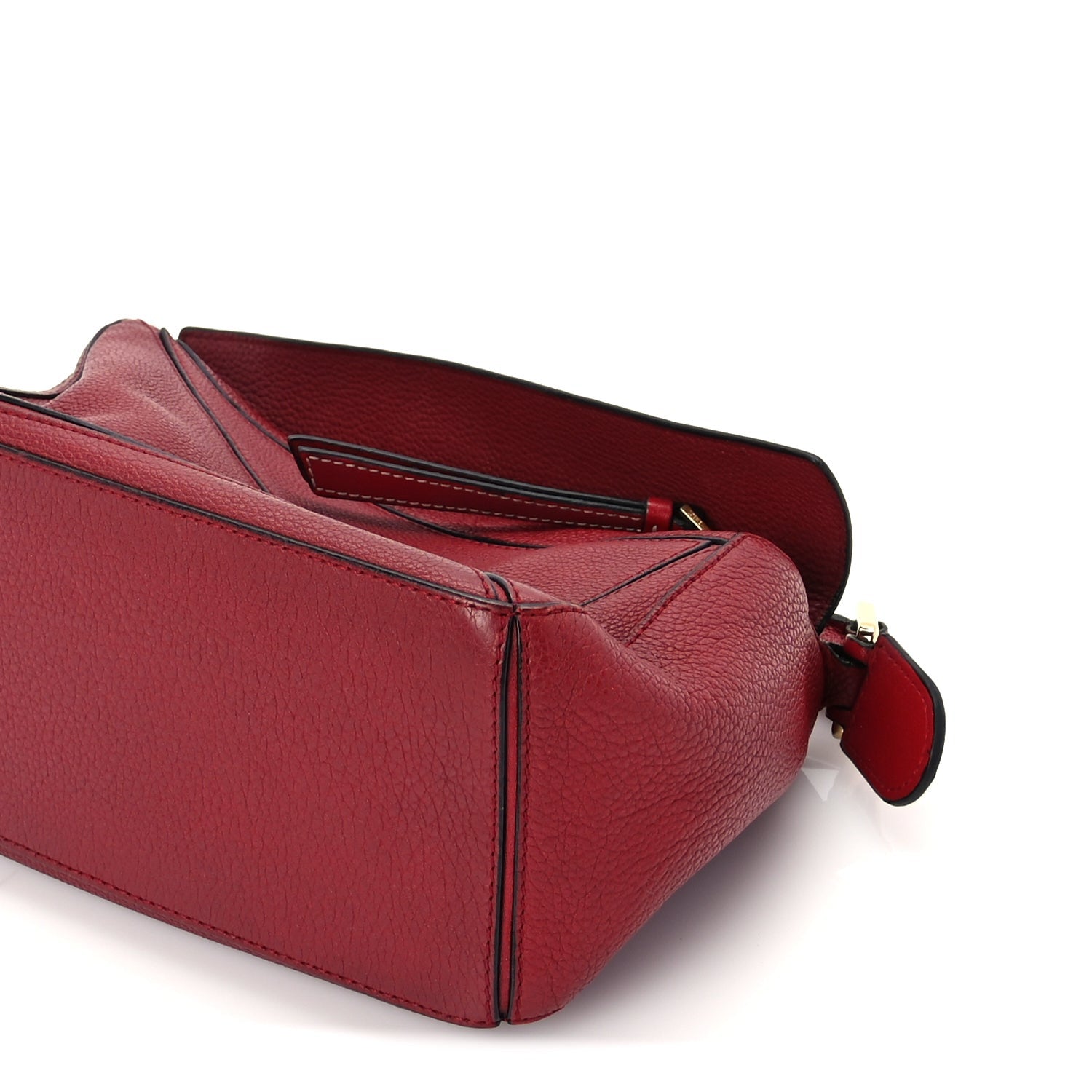 Loewe Calfskin Small Puzzle Bag  Rouge 8 of 8