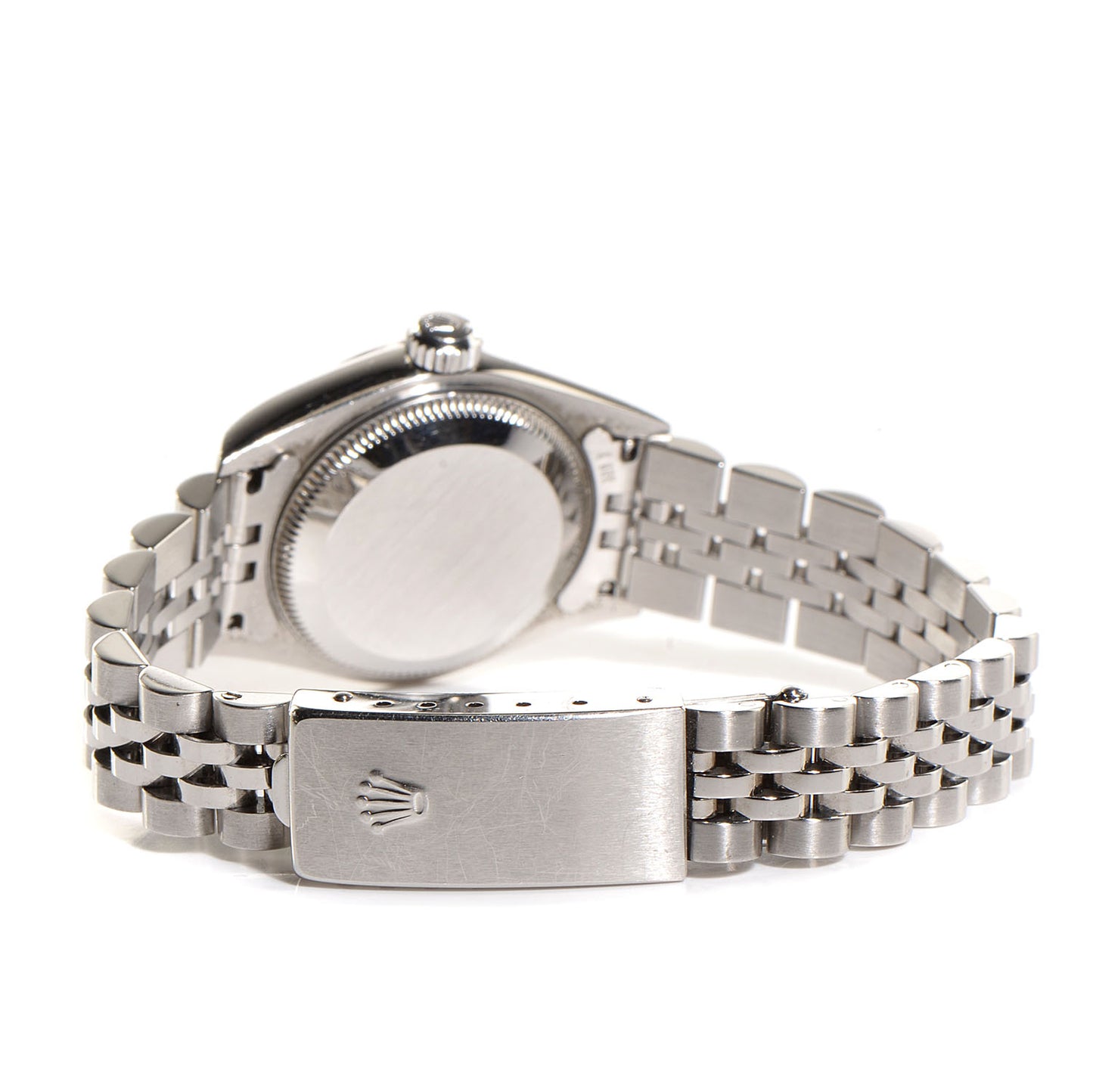 Stainless Steel 18K White Gold 26mm Oyster Perpetual Datejust Watch Silver Roman 179174