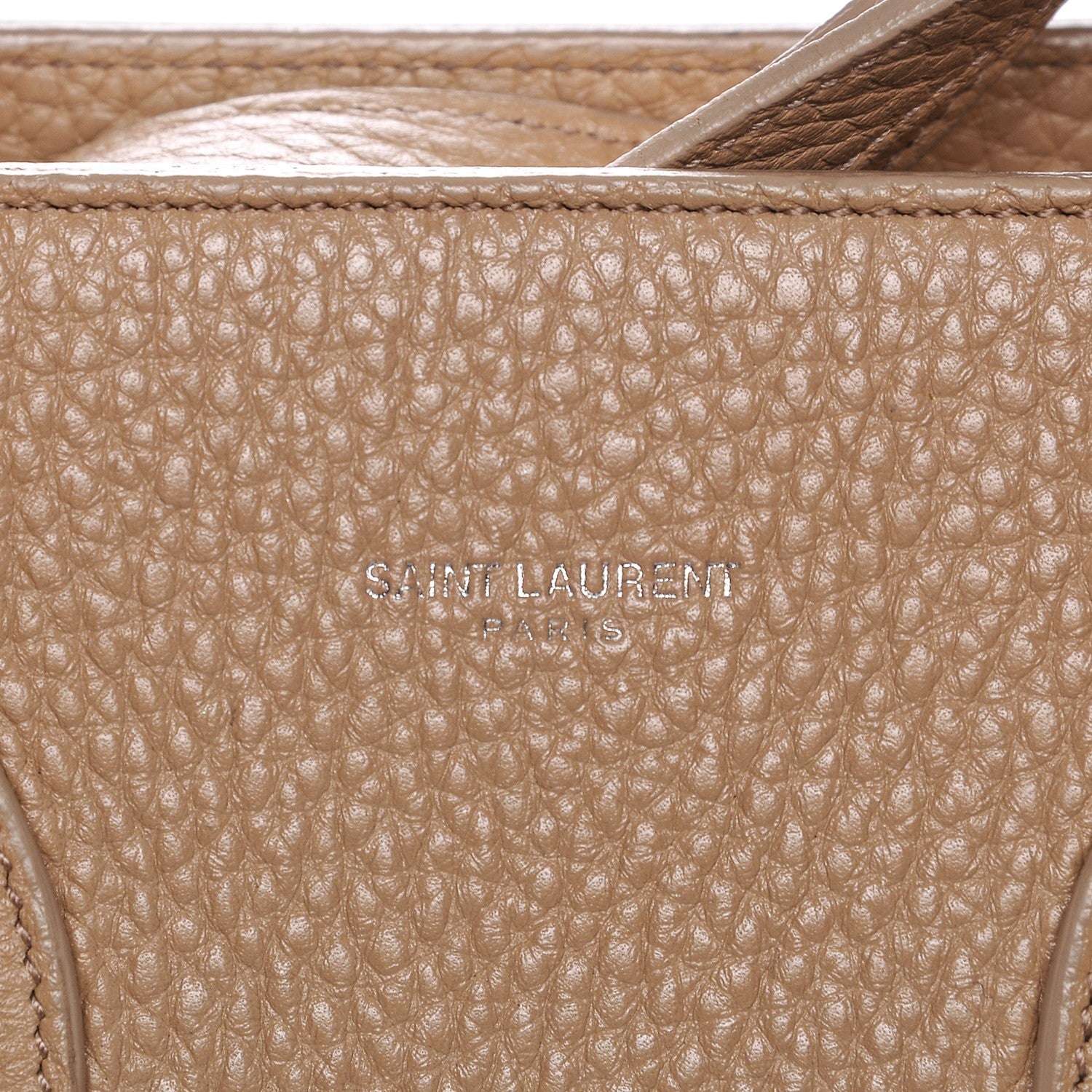 Saint Laurent Grained Calfskin Small Sac De Jour Nude Powder 6 of 8