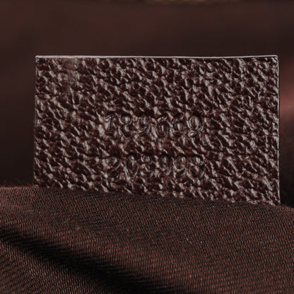 Gucci GG Monogram Medium Web Handle Vertical Tote Bag Dark Brown 7 of 7