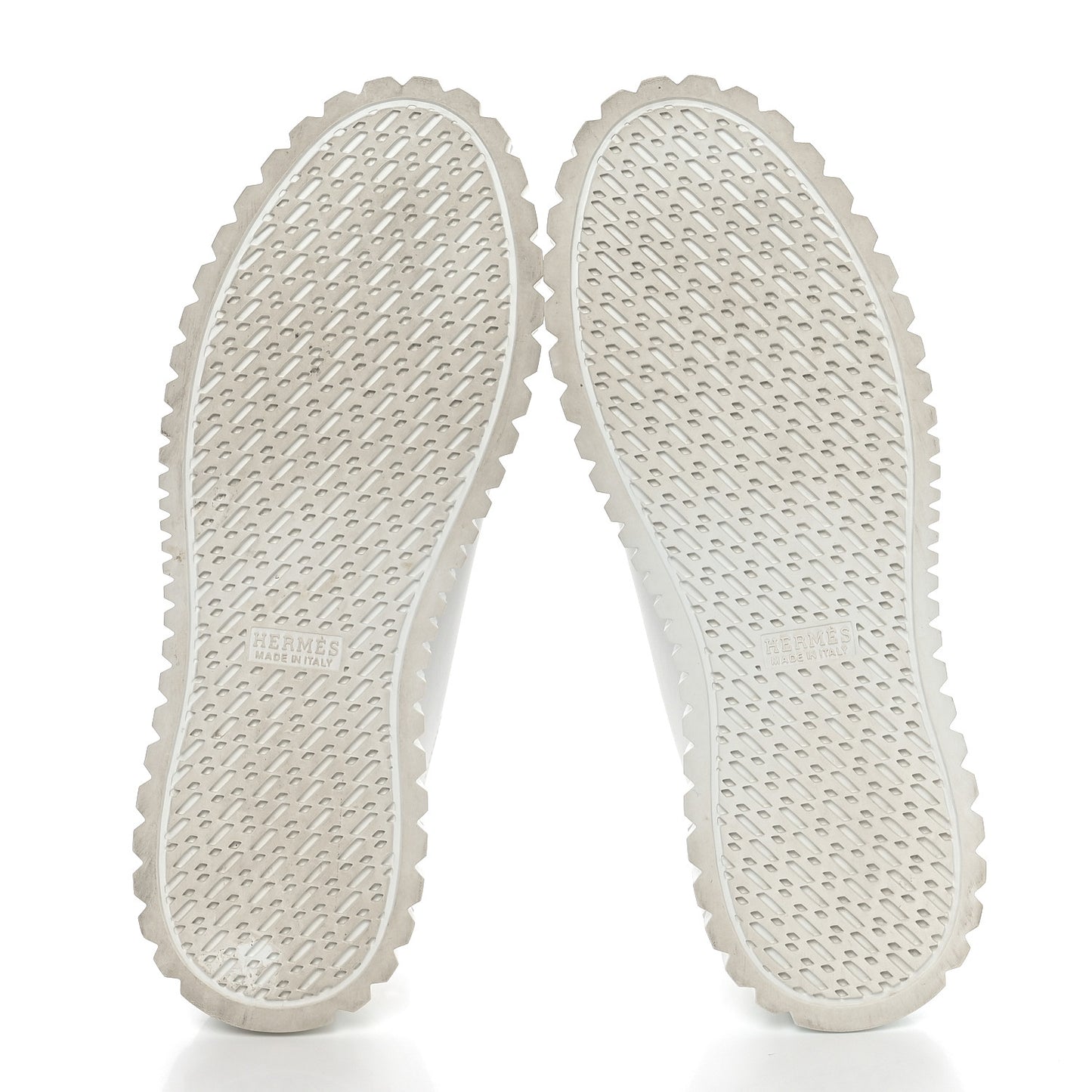 Calfskin Cross Sneakers 36 White